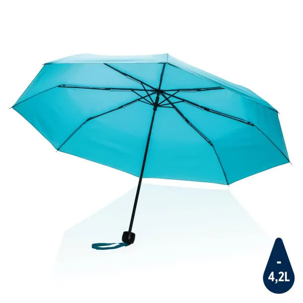  20.5" Impact AWARE™ RPET 190T mini umbrella - XD Collection Plava 