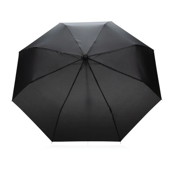  20.5" Impact AWARE™ RPET 190T mini umbrella - XD Collection Black 