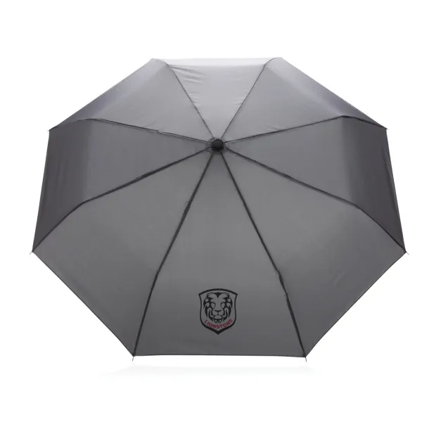  20.5" Impact AWARE™ RPET 190T mini umbrella - XD Collection Anthracite 