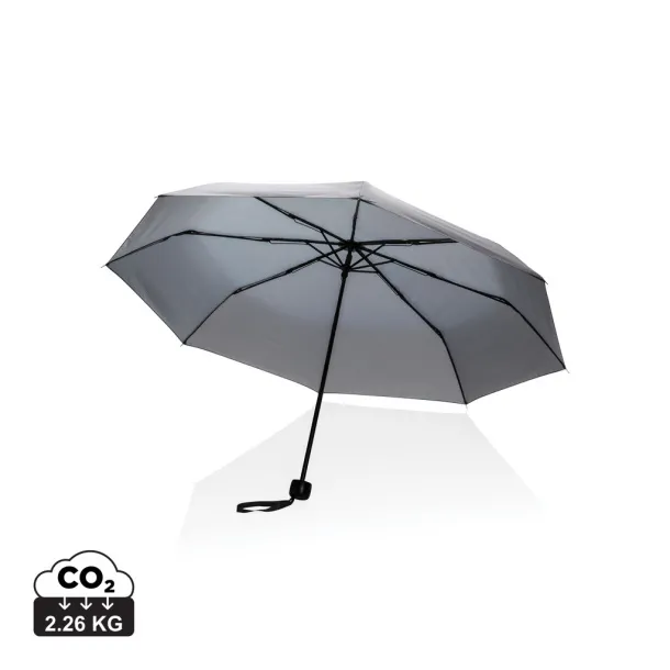  20.5" Impact AWARE™ RPET 190T mini umbrella - XD Collection Anthracite 