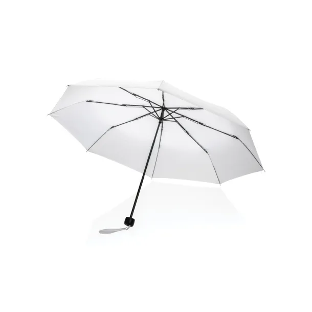  20.5" Impact AWARE™ RPET 190T mini umbrella - XD Collection White 