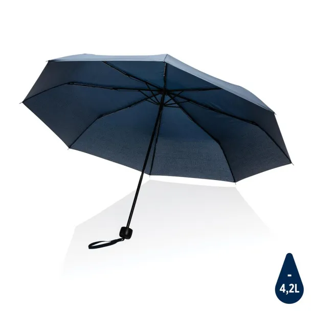  20.5" Impact AWARE™ RPET 190T mini umbrella - XD Collection Navy Blue 