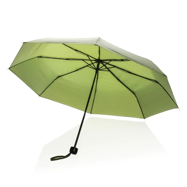  20.5" Impact AWARE™ RPET 190T mini umbrella - XD Collection Green 