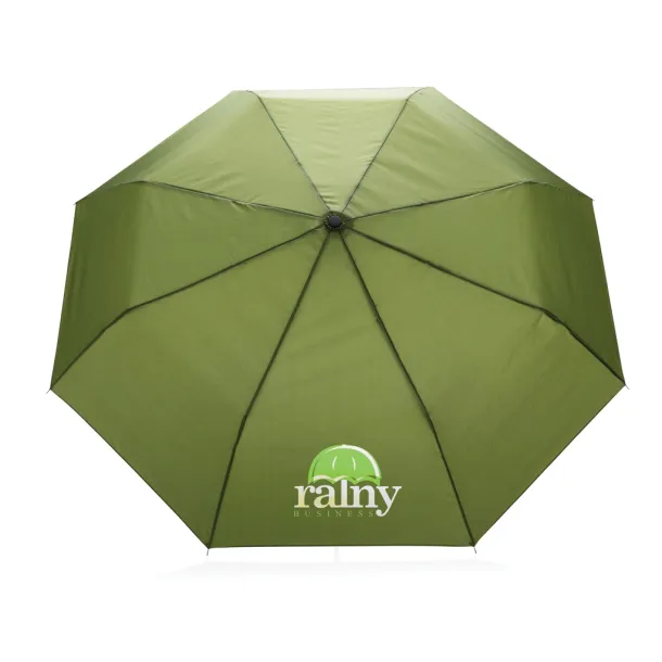  20.5" Impact AWARE™ RPET 190T mini umbrella - XD Collection Green 