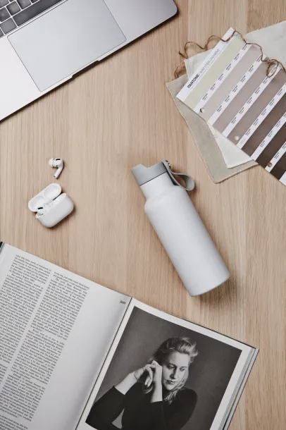  VINGA Balti thermo bottle - Vinga White Grey