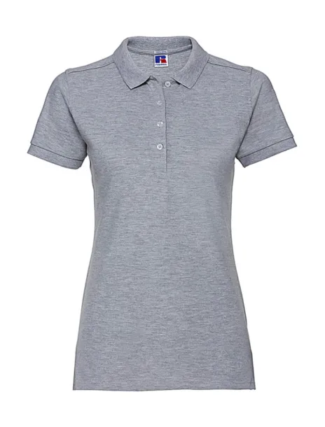  Ladies' Fitted Stretch Polo - Russell  Light Oxford