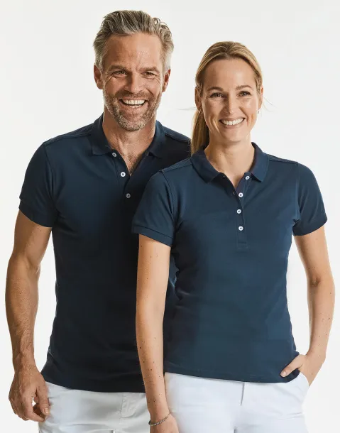  Ladies' Fitted Stretch Polo - Russell 