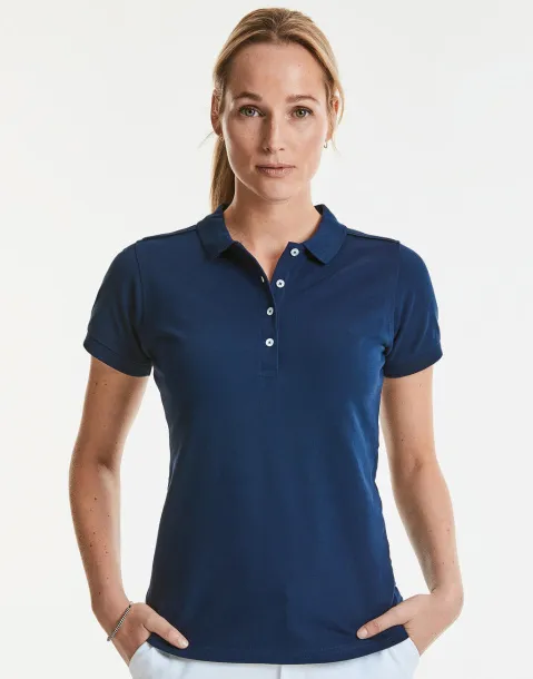  Ladies' Fitted Stretch Polo - Russell 