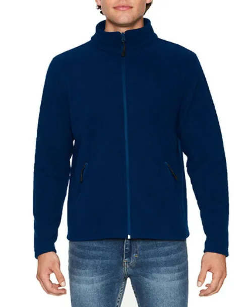  HAMMER UNISEX MICRO-FLEECE JACKET - Gildan Navy