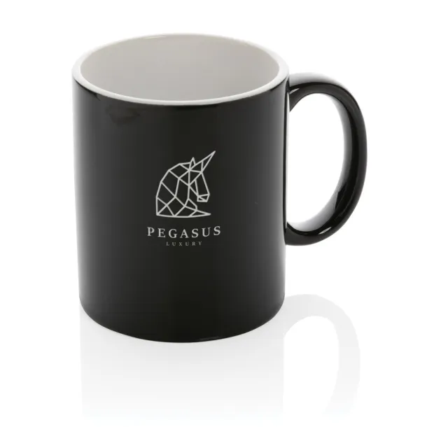  Ceramic classic mug - XD Collection Black 