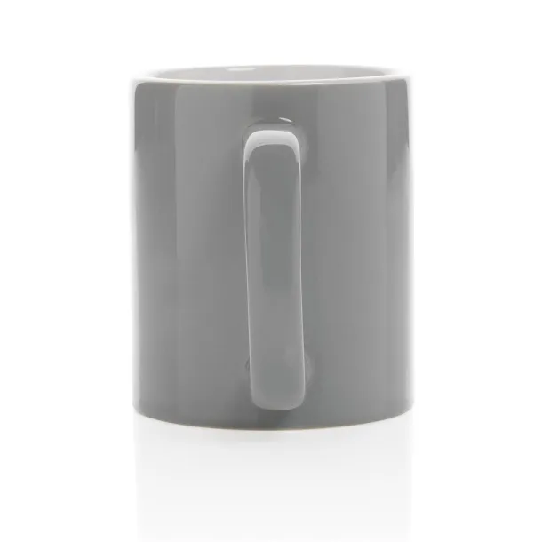  Klasična keramička šalica, 350 ml - XD Collection Siva
