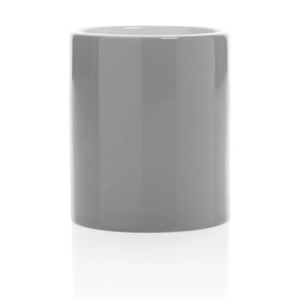  Klasična keramička šalica, 350 ml - XD Collection Siva