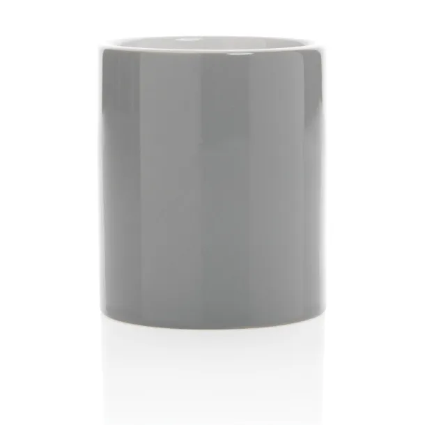  Klasična keramička šalica, 350 ml - XD Collection Siva