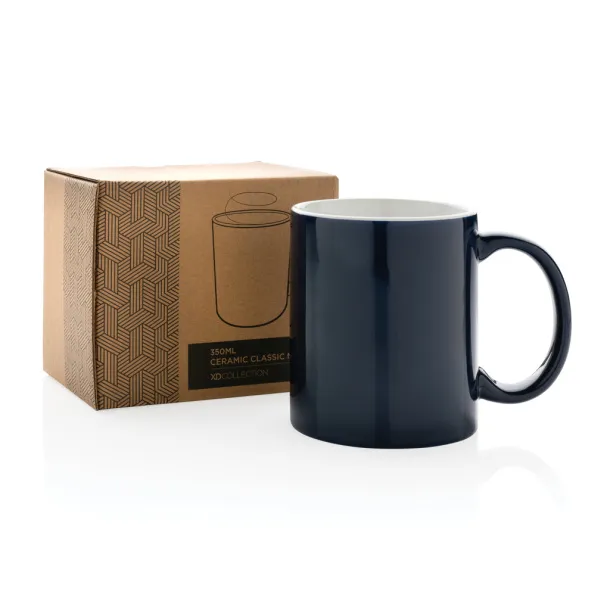  Ceramic classic mug - XD Collection Navy 