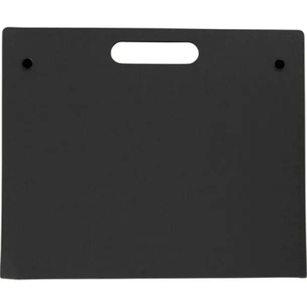  Conference folder, notebook approx. A4, ball pen, sticky notes Crna