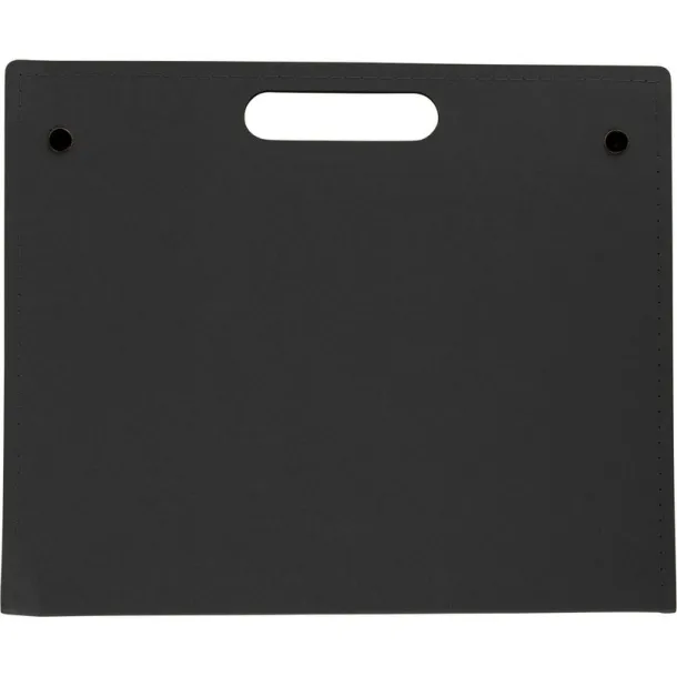  Conference folder, notebook approx. A4, ball pen, sticky notes Crna