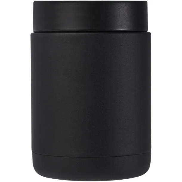 Doveron 500 ml recycled stainless steel insulated lunch pot - Seasons Crna