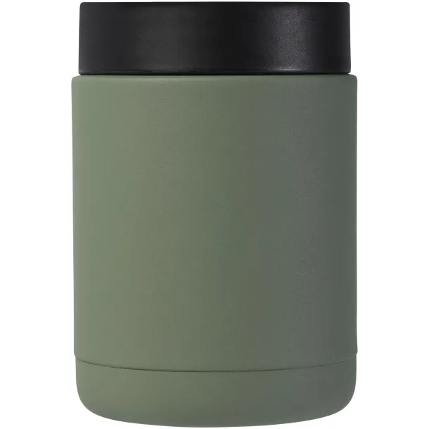 Doveron 500 ml recycled stainless steel insulated lunch pot - Seasons Heather green