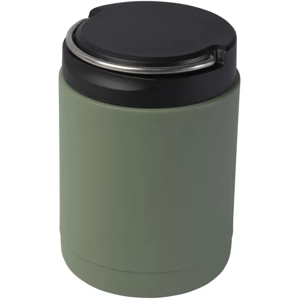 Doveron 500 ml recycled stainless steel insulated lunch pot - Seasons Heather green