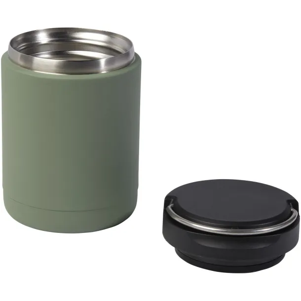 Doveron 500 ml recycled stainless steel insulated lunch pot - Seasons Heather green