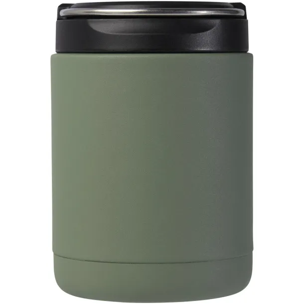 Doveron 500 ml recycled stainless steel insulated lunch pot - Seasons Heather green