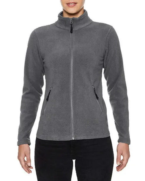  HAMMER LADIES MICRO-FLEECE JACKET - Gildan Charcoal