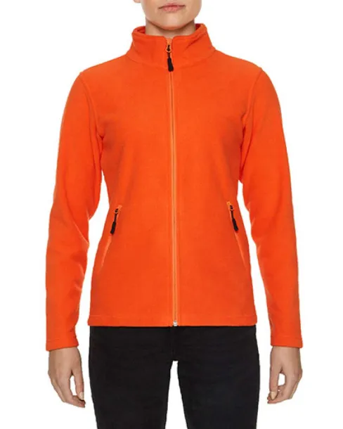  HAMMER LADIES MICRO-FLEECE JACKET - Gildan Orange