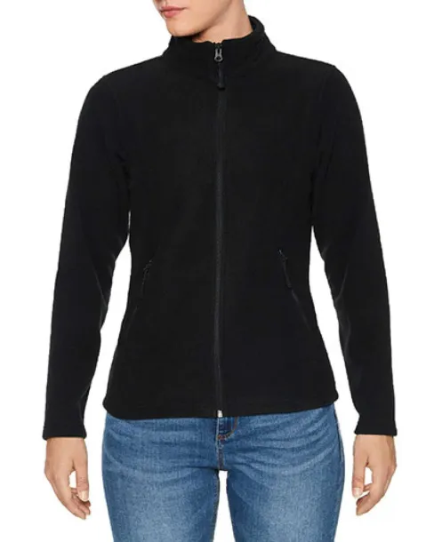  HAMMER LADIES MICRO-FLEECE JACKET - Gildan Black