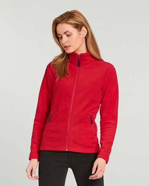  HAMMER LADIES MICRO-FLEECE JACKET - Gildan Red