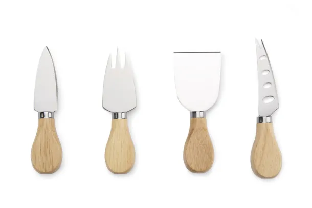 PECORINO Zestaw noży do sera Prirodna