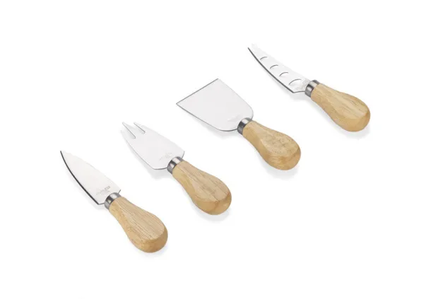 PECORINO Cheese knife set Beige