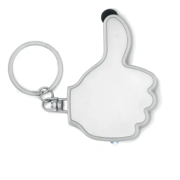 GIOIA Thumbs up led light w/keyring White