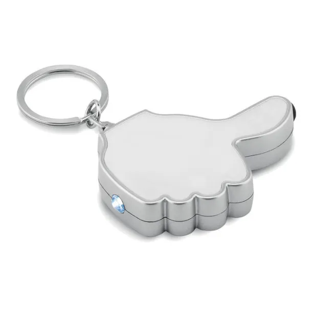 GIOIA Thumbs up led light w/keyring White