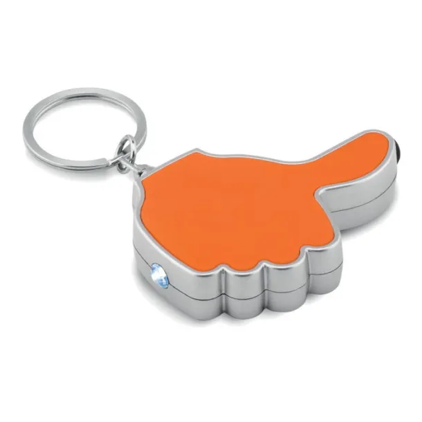 GIOIA Thumbs up led light w/keyring Orange