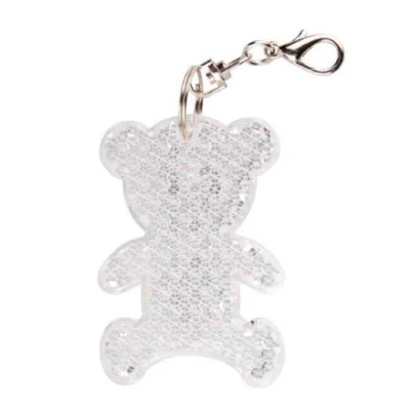 TEDDY RING reflective key ring Transparent