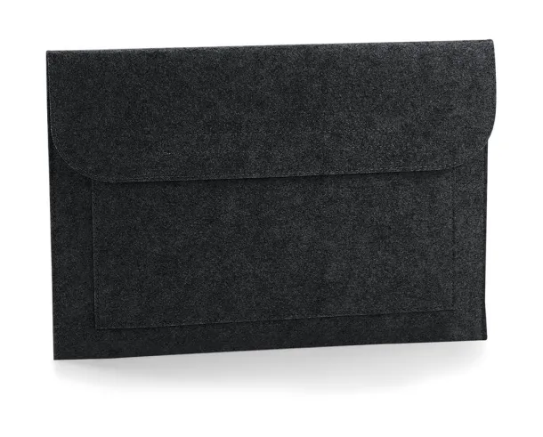  Felt Laptop/Document Slip - Bagbase Charcoal Melange