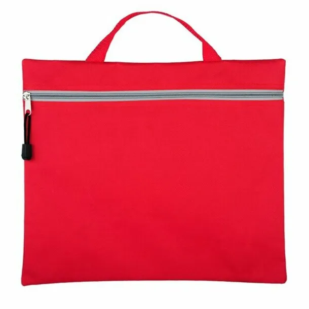 SAN VICENZO document bag Red