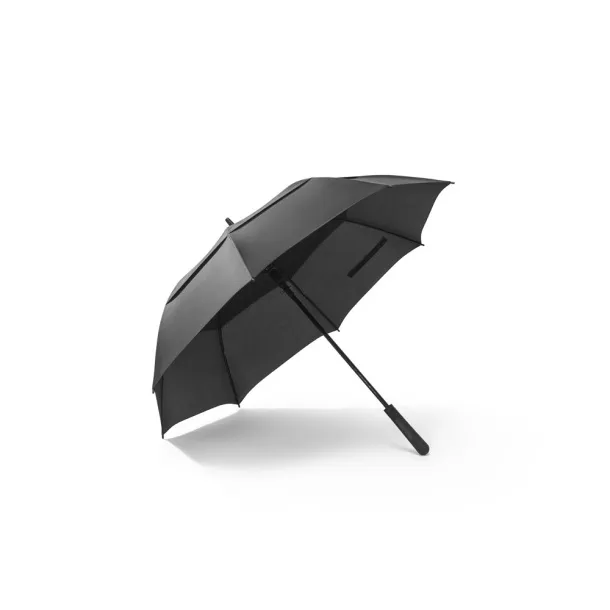 GAVIN 27'5" umbrella in 190T pongee with automatic opening Black