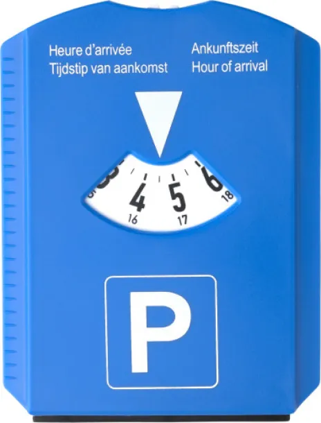 Teddie Plastic 2-in-1 parking disc  cobalt blue