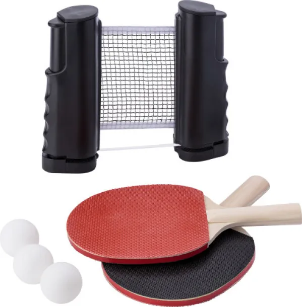 Melinda ABS table tennis set black