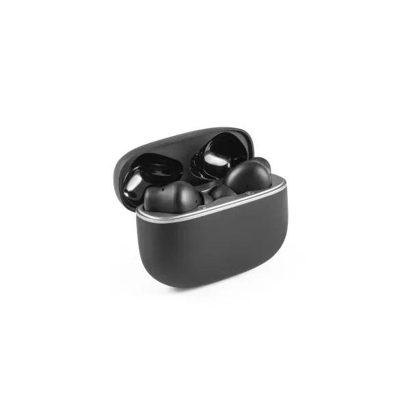 CAUBY Wireless headphones in 100% rABS with ANC and 7 hours of battery life. Black