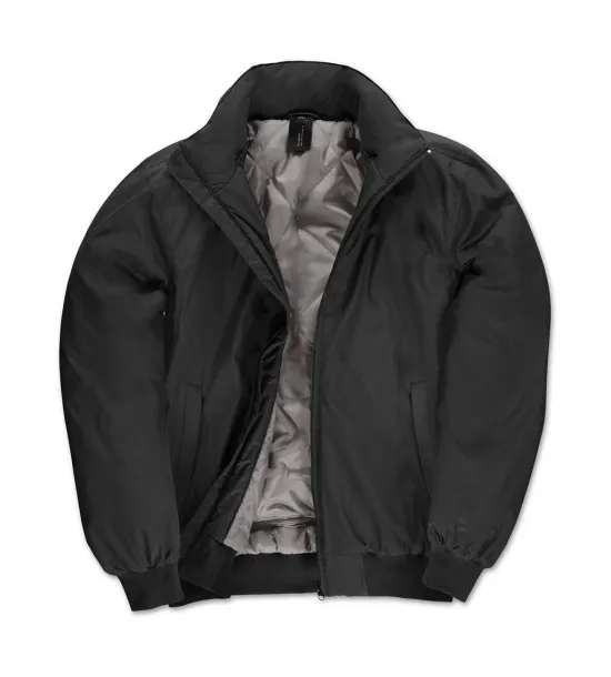  Crew Bomber muška jakna - B&C Crna Warm Grey