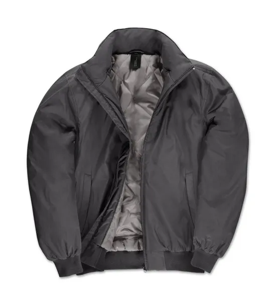  Crew Bomber muška jakna - B&C Outerwear Tamno siva Warm Grey