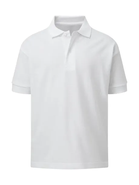  Dječja pamučna polo majica, 180 g/m² - SG Bijela