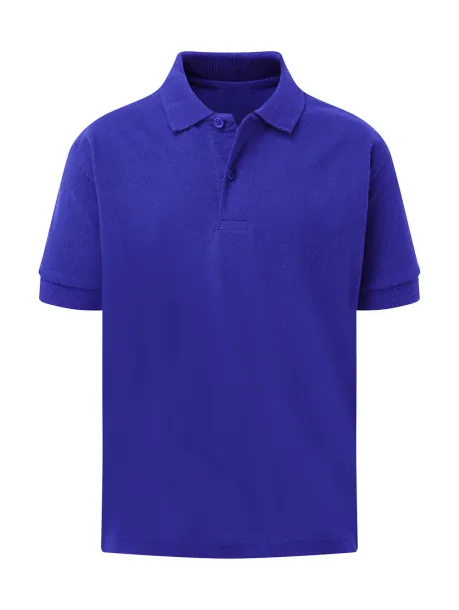  Kids' Cotton Polo - SG Royal blue