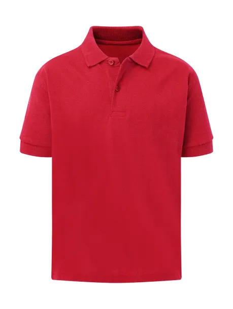  Kids' Cotton Polo - SG Crvena