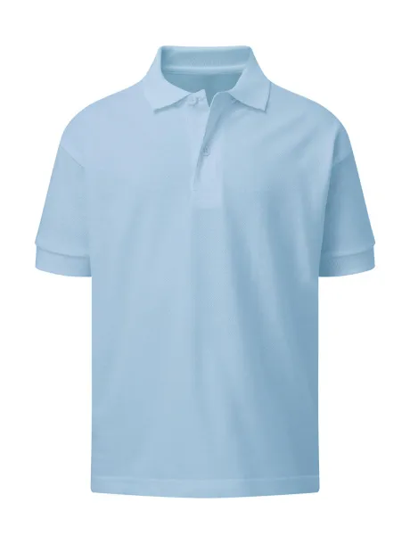  Kids' Cotton Polo - SG Originals Sky