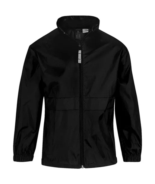  Dječja vjetrovka - B&C Outerwear Crna