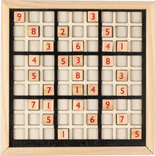 Christa drvena sudoku igra brown