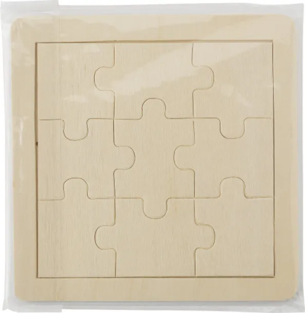 Alvaro Wooden nine piece puzzle